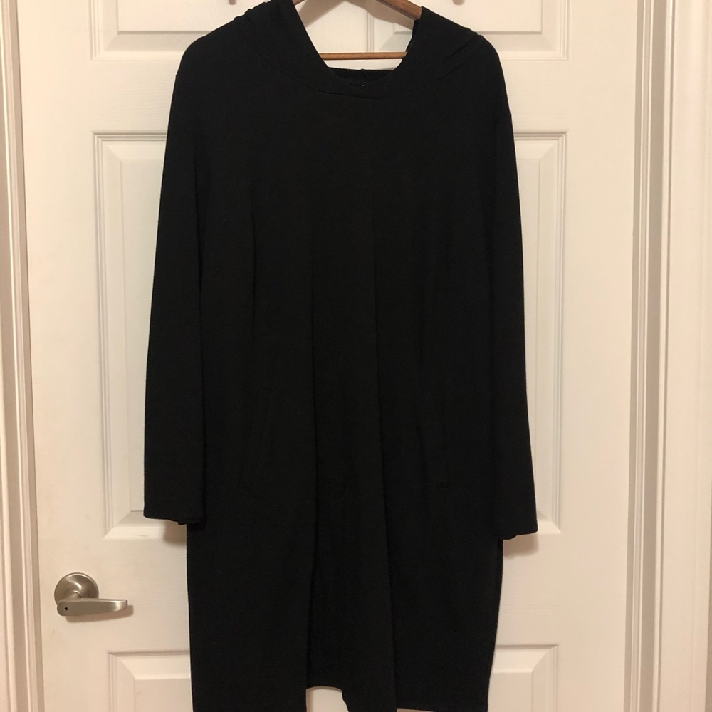 Black Long Sleeve Sweater Dress